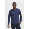 SOL'S <I>IMPERIAL</I> LSL MEN - LONG-SLEEVE T-SHIRT Deep Black (Vyberte barvu hlubinná černá, Velikost S)