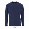 SOL'S <I>IMPERIAL</I> LSL MEN - LONG-SLEEVE T-SHIRT Deep Black (Vyberte barvu hlubinná černá, Velikost S)