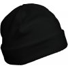 FLEECE HAT Black (Vyberte barvu černá, Velikost 55)