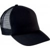 KIDS' TRUCKER MESH CAP - 5 PANELS Black (Vyberte barvu černá, Velikost U)