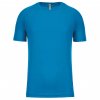 MEN'S SHORT-SLEEVED SPORTS T-SHIRT White (Vyberte barvu bílá, Velikost XS)