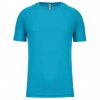 MEN'S SHORT-SLEEVED SPORTS T-SHIRT White (Vyberte barvu bílá, Velikost XS)