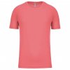 MEN'S SHORT-SLEEVED SPORTS T-SHIRT White (Vyberte barvu bílá, Velikost XS)