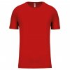 MEN'S SHORT-SLEEVED SPORTS T-SHIRT White (Vyberte barvu bílá, Velikost XS)