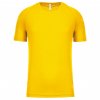 MEN'S SHORT-SLEEVED SPORTS T-SHIRT White (Vyberte barvu bílá, Velikost XS)