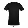 SOL'S MILLENIUM MEN - ROUND-NECK T-SHIRT Deep Black (Vyberte barvu hlubinná černá, Velikost S)