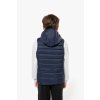 KID'S HOODED BODYWARMER Black (Vyberte barvu černá, Velikost 6/8)