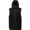 KID'S HOODED BODYWARMER Black (Vyberte barvu černá, Velikost 6/8)