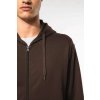 FULL ZIP HOODED SWEATSHIRT Black (Vyberte barvu černá, Velikost M)