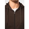 FULL ZIP HOODED SWEATSHIRT Black (Vyberte barvu černá, Velikost M)