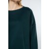 LADIES' OVERSIZED SWEATSHIRT Light Grey Heather (Vyberte barvu světle šedá žíhaná, Velikost S/M)