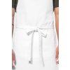 COTTON APRON HIGH-TEMPERATURE WASHABLE Black (Vyberte barvu černá, Velikost U)