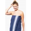 FOUTA TOWEL Navy/White (Vyberte barvu námořnická modrá / bílá, Velikost U)