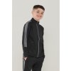 KIDS' KNITTED TRACKSUIT TOP Black/Red (Vyberte barvu černá / červená, Velikost 5/6)