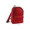 SOL'S RIDER - 600D POLYESTER RUCKSACK Black (Vyberte barvu černá, Velikost U)