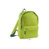 SOL'S RIDER - 600D POLYESTER RUCKSACK Black (Vyberte barvu černá, Velikost U)