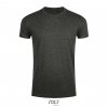 SOL'S <I>IMPERIAL</I> FIT - MEN'S ROUND NECK CLOSE FITTING T-SHIRT Deep Black (Vyberte barvu hlubinná černá, Velikost S)