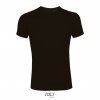 SOL'S <I>IMPERIAL</I> FIT - MEN'S ROUND NECK CLOSE FITTING T-SHIRT Deep Black (Vyberte barvu hlubinná černá, Velikost S)