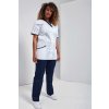 Zdravotnická dámská tunika kombinovaná