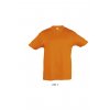 SOL'S REGENT KIDS' - ROUND NECK T-SHIRT Orange (Vyberte barvu oranžová, Velikost 10A)