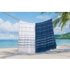 OLIMA STRIPED BEACH&SPA PESHTEMAL TOWEL Light Navy/White (Vyberte barvu světle námořnická modrá / bílá, Velikost 90X170)