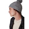 KNITTED BEANIE Black (Vyberte barvu černá, Velikost U)