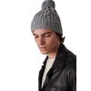 KNITTED BEANIE Black (Vyberte barvu černá, Velikost U)