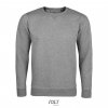 SOL'S SULLY - MEN’S ROUND-NECK SWEATSHIRT Black (Vyberte barvu černá, Velikost S)