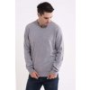MEN’S V-NECK FINE GAUGE COTTON PULLOVER Navy (Vyberte barvu námořnická modrá, Velikost S)