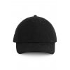 6 PANEL CAP Black (Vyberte barvu černá, Velikost U)