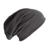 BEANIE Blue Heather/Light Grey Heather (Vyberte barvu modrá žíhaná / světle šedá žíhaná, Velikost U)