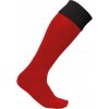 TWO-TONE SPORTS SOCKS Black/Sporty Red (Vyberte barvu černá / sportovní červená, Velikost 27/30)