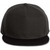 SNAPBACK CAP - 5 PANELS Dark Grey/Black (Vyberte barvu tmavě šedá / černá, Velikost U)