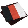 STRIPED BEACH TOWEL Black/Orange/White/Chocolate (Vyberte barvu černá / oranžová / bílá / čokoládová, Velikost 90X180)