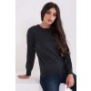 LADIES’ CREW NECK FINE GAUGE COTTON PULLOVER Navy (Vyberte barvu námořnická modrá, Velikost S)