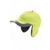 NEON WINTER CAP - 6 PANELS Fluorescent Yellow (Vyberte barvu fluorescenční žlutá, Velikost U)