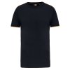 MEN'S SHORT-SLEEVED DAYTODAY T-SHIRT Black/Kelly Green (Vyberte barvu černá / Kelly zelená, Velikost S)