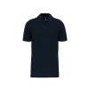 MEN'S SHORT-SLEEVED CONTRASTING DAYTODAY POLO SHIRT Navy/Fluorescent Yellow (Vyberte barvu Navy/Fluorescent Yellow, Velikost S)