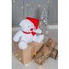CHRISTMAS ZIPPIE BEAR White (Vyberte barvu bílá, Velikost U)