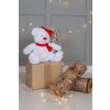 CHRISTMAS ZIPPIE BEAR White (Vyberte barvu bílá, Velikost U)