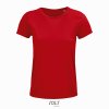 SOL'S CRUSADER WOMEN - ROUND-NECK FITTED JERSEY T-SHIRT Apple Green (Vyberte barvu zelené jablko, Velikost S)