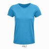 SOL'S CRUSADER WOMEN - ROUND-NECK FITTED JERSEY T-SHIRT Apple Green (Vyberte barvu zelené jablko, Velikost S)