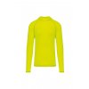 MEN'S TECHNICAL LONG-SLEEVED T-SHIRT WITH UV PROTECTION Fluorescent Yellow (Vyberte barvu fluorescenční žlutá, Velikost XS)