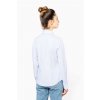 LADIES’ LONG-SLEEVED COTTON POPLIN SHIRT Black (Vyberte barvu černá, Velikost M)