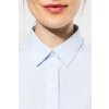 LADIES’ LONG-SLEEVED COTTON POPLIN SHIRT Black (Vyberte barvu černá, Velikost M)