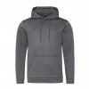 SPORTS POLYESTER HOODIE Arctic White (Vyberte barvu arktická bílá, Velikost S)