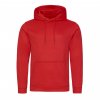 SPORTS POLYESTER HOODIE Arctic White (Vyberte barvu arktická bílá, Velikost S)