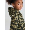 KIDS CAMO HOODIE Green Camo (Vyberte barvu zelená kamufláž, Velikost XS)