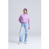 WOMEN'S CROPPED 1/4 ZIP SWEAT Arctic White (Vyberte barvu arktická bílá, Velikost XXS)