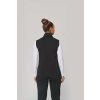 DUAL-FABRIC SLEEVELESS SPORTS JACKET Black/Black (Vyberte barvu černá / černá, Velikost XS)